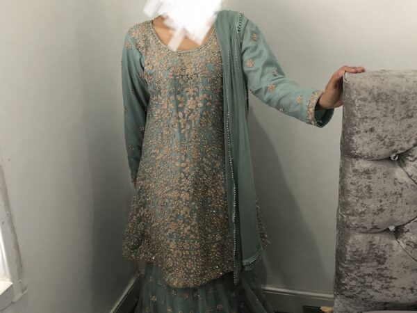 Light Turquoise Lehnga